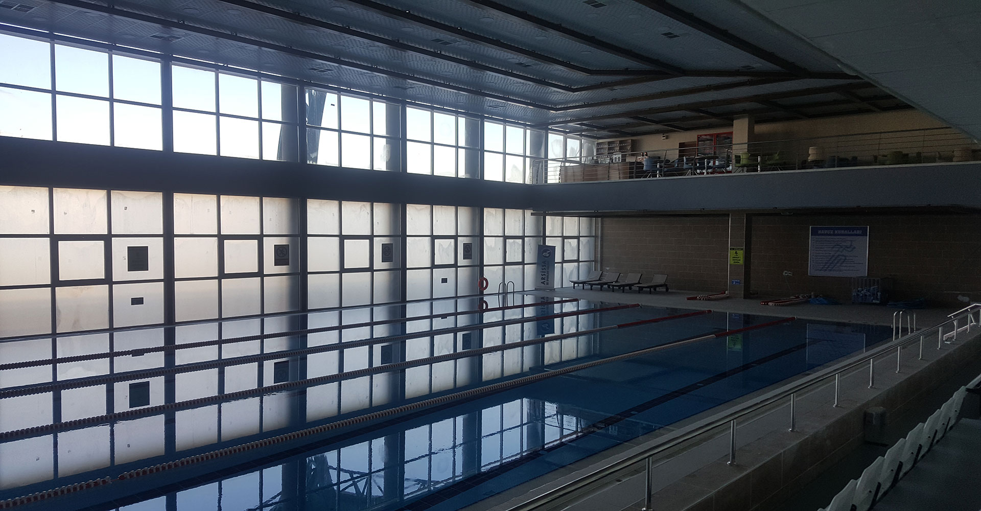 Türkiye'nin en büyük kapalı spor merkezi